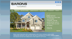 Desktop Screenshot of baronscustomhomes.com